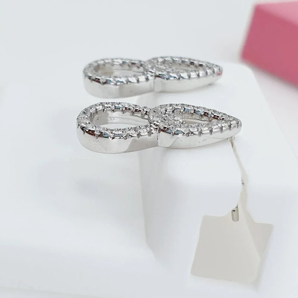 "925 Sterling Silver Cubic Zirconia Earrings, U19254680 - Picture 11 of 11